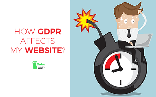 How GDPR affects my website?